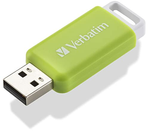Verbatim V DataBar USB 2.0 Drive Green 32GB, 49454
