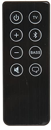 Replacement Remote Control for Bose Solo Soundbar Series II 418775 410376 431974 845194, Ergonomic TV Sound System Remote Control, for Children Adults Elderly