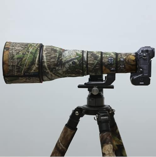 ROLANPRO Housse de protection imperméable pour objectif Nikon Z 800 mm f6.3 VR S Camouflage Housse de protection pour objectif - #17 Jungle Camo étanche