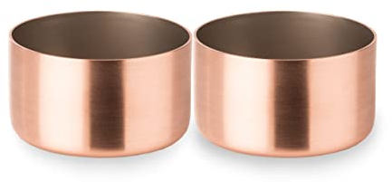 Mauviel M'Passion - Moule à Soufflé Cuivre & Inox - Fabrication Française - 2 Pièces