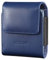 LENSUN Echtleder Gürteltasche für Samsung Galaxy Z Flip 5 5G/ Z Flip 4 2022/ Z Flip3, Motorola RAZR 2019 Leder Gürtel Holster mit Magnetverschluss, Ledertasche für Klapphandy - Blau, ZF3-QT-DE