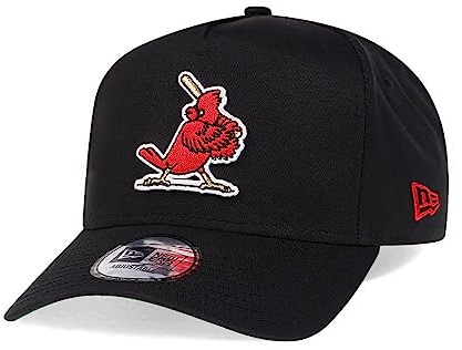 New Era St. Louis Cardinals Black and Red Edition A Frame Snapback Cap