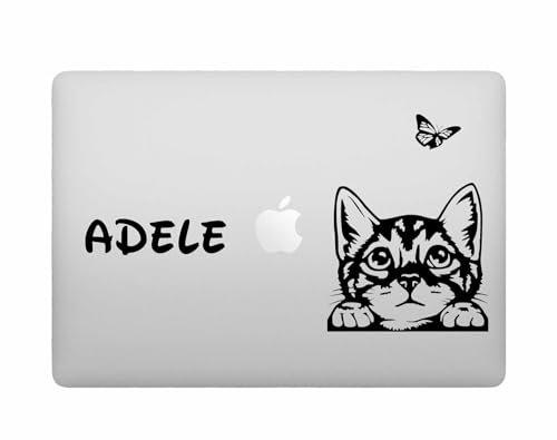 Stickers autocollants personnalisés pour PC portable - ordinateur portable Stickers personnalisable Chat pour Pc portable