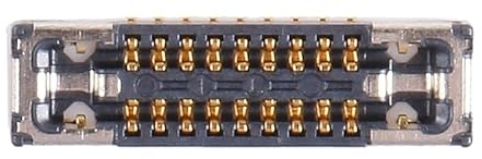 High-Tech Place Conector FPC Touch en la placa base para iPhone 12/12 Pro