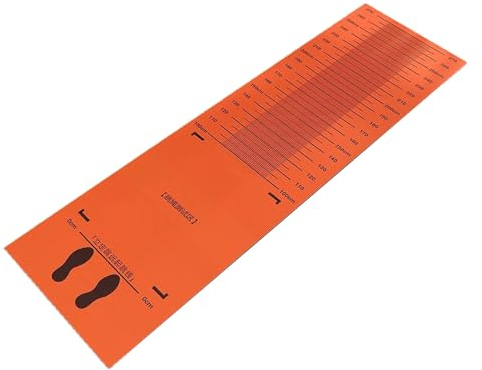 Extra lange Springseil-Yogamatten, Trainingsmatten for Weitsprünge/Übungen, Gummi-Sportmatten for Heim-Fitnessstudio-Bodenbeläge 310 bis 350 cm (Color : Orange, Size : 3.1x0.9m/10.1x2.9ft)