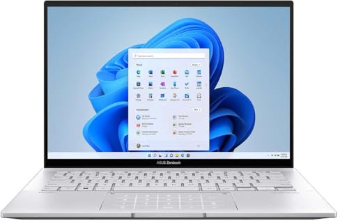 ASUS Zenbook 14 OLED 2024 Laptop 14 pollici 2.8K Touchscreen 14-Core Intel i9-13900H 16GB LPDDR5 1TB SSD Iris Xe Grafica Thunderbolt 4 Wi-Fi 6E Tastiera retroilluminata Impronte digitali Win11 Pro w
