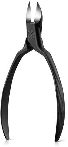 FERYES 25° Edge Toenail Clippers for Thick Nails for Seniors, Heavy Duty Nail Clippers for Ingrown Toenails
