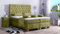 Boxspringbett Vila 240x220, DS-Apfelgrün, 7-Zohnen Taschenfederkernmatratze, Ergoflex - Inklusive Aufbau - Deutscher Hersteller