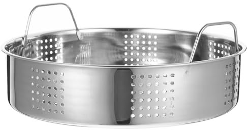 ASAKKURA Dampfkorb Für Lebensmittel Dampfgarer Mit Griff Dampfgarergitter Für Kochgeschirr Geeignet Für Knödel Und Gedämpfte Brötchen