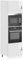 Juroupi Oven Cabinets 2 pcs Porto Gloss White Engineered Wood-3315053