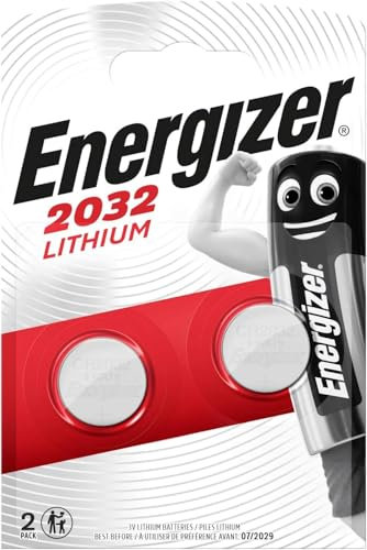 Energizer Piles Bouton Ultimate Lithium CR2032, Pack de 2