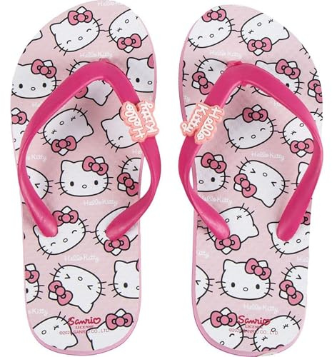 CERDÁ LIFE'S LITTLE MOMENTS Hello Kitty Premium Sandalen – Stylische und Bequeme Kinder Flip Flops für Mädchen Flipflop, 34 EU