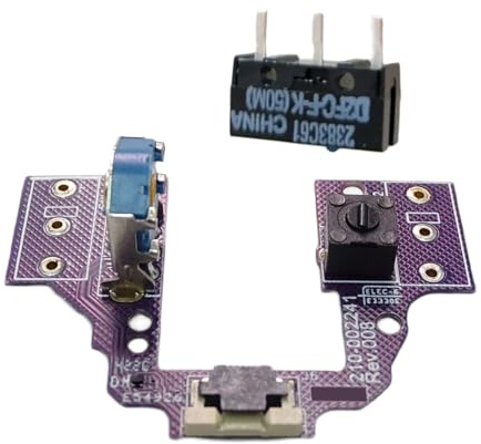 Hot Swap Microswitch PCB Button Board für GPROX Superlight Motherboards mit staubdichten Encodern Decodern