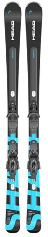 Head - Set Ski Shape E-v8 SW + Bindungen Prw 11 GW, grau, Herren – Größe 163 – Grau