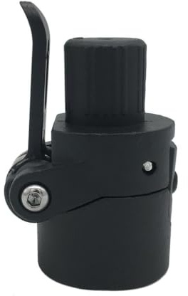mophrati Raccordi base per palo pieghevole Fissatore professionale per pali robusti Accessorio per scooter Sostituzione del dispositivo di fissaggio in metallo per M365