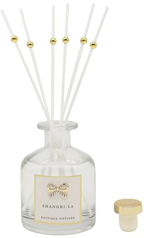 Lesser & Pavey Desire Aroma Shangrila Diffuser 200ml For Home & Office | Long-Lasting Reed Diffuser With Sticks | Elegant Aromatherapy For Air Freshener | Lovely Gift For Women & Men