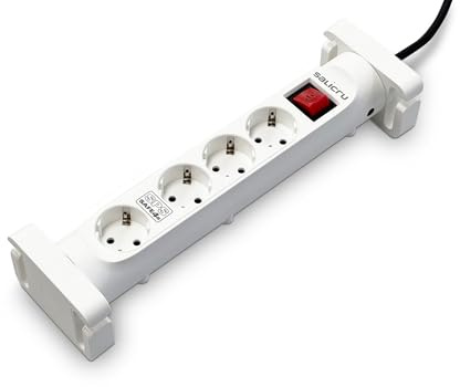 Regleta Salicru SPS Safe 4S - Protectores eléctricos Activos de última generación (4 Tomas Schuko)