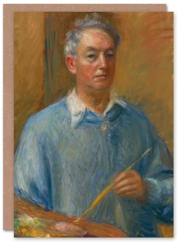 Artery8 William James Glackens Art Card Artist Self Portrait
