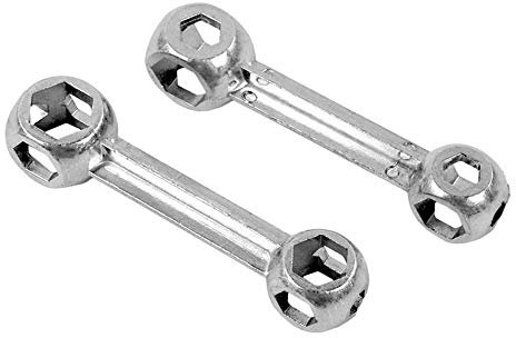 10 in 1 Multifunctional Rotating Hexagon Wrench Multi-Head Universal Dog Bone Shape Socket Wrench Bicycle Bike Repair Tool Removing Spanner 6-15mm