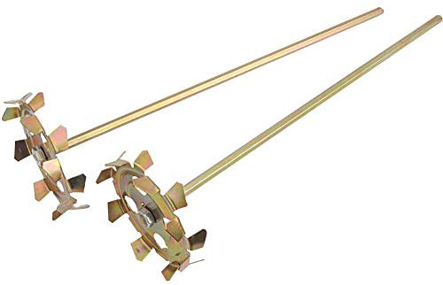 Frusta di Miscelazione, Asta di miscelazione per trapano, Asta di miscelazione elettrica Trapano elettrico Vernice per stucco Tipo di miscelatore Aste di miscelazione Doppia asta di cemento Cemento