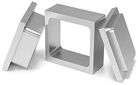 Julytech Pre-Pressform aus Aluminium, 6,4 x 6,4 cm