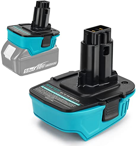 Battery Adapter for Makita DCA1820 18V Compatible with Makita Lithium Battery to DeWatl CA1820 18V DC9180 DC9096 Tool Use