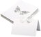 Tischkarten 30Pcs,Weiß Tischkarten zum Einstellen von Tabellen Hochzeit ,Hohl Schmetterling Sitzkarte for Treffen Party Bankett