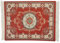 Mini Teppich Mauspad Mausunterlage Orientalischer Teppich Als Mousepad, Perser Mousepad Rot,Lustiges Büro Zubehör Mousepad für Laptop, PC, Gaming, Schreibtisch-Pad,Tisch Und Baruntersetzer, 1 Stück