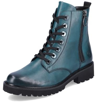 Remonte Women's Fashion Boots, Blue Blue 12, 4 UK