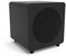 Kanto SUB8 Sealed Powered Subwoofer | 300W Peak Power | 8 Woofer | Vinyl | Matte Black