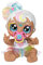 Kindi Kids: Disfraces mágicos - Mini Mello, muñeca de hermanita bebé con Disfraz de Unicornio y diseño de Pintura de Cara Sorpresa. 1 muñeca con un Chupete de Juguete y una Esponja mágica, 50275