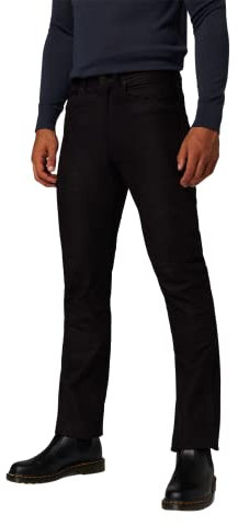 RICANO RT-101 – Herren Lederhose/Lederjeans (Regular Waist/Straight Leg) – echtes (Premium) Büffel-Nubukleder