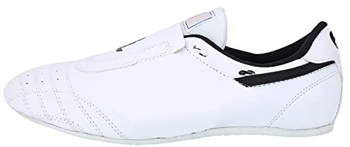 Zapatos de Taekwondo, Zapatillas de Artes Marciales Transpirables Zapatos de Taekwondo Deporte Boxeo Kung Fu Zapatos para Hombres y Mujeres Niños (37)