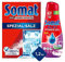 SOMAT Duo Power Gel 58 AW Excellence (67 Spülgänge) für Eco-Programm & bei niedrigen Temperaturen & SOMAT 5in1 Spezial-Salz 1,2 kg