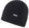 Ziener Unisex ISAFIN Mütze/warm, gestrickt, Black, Usex