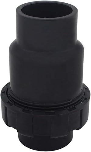 Connecteur de tuyau de vanne à boisseau sphérique PE Clapet anti-retour de piscine 20 25 32 40 50 63 75 90 110 mm Clapet anti-retour Clapet à bille de piscine Clapet anti-retour (diamètre intérieur 50