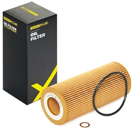 RIDEX PLUS Ölfilter Motorölfilter Filtereinsatz mit Dichtungen 7O0015P Kompatibel mit BMW 3 Touring E91 3 Limousine E90 3 Limousine E46 1 Schrägheck E87 5 Limousine E60