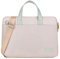 VODIU Laptoptasche für Damen, Herren, Aktentasche mit Laptopfach, Laptoptaschen mit Schultergurt, Tasche, Griff, Beige-g, 14inch