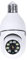 Irishom Home Dual-Band 2.4G&5G WiFi Wireless Light Bulb Security Camera Outdoor, 360° 1080P Smart Light Bulb Camera Security Camera, E27 Socket Lightbulb Camera, Panoramic Camera CCTV Monitor