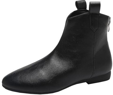 offerte Stivali Donna Alti Stivaletti Donna con Tacco Brillantini Scarpe Impermeabili Donna Stivali Moto Impermeabili Stivaletti Texani Stivali Donna Tacco Quadrato Stivali