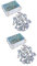 Alasum 2 Sätze STK Flaches Puzzle-Spielzeug Intelligenz-Puzzle-Spielzeug Lustiges Puzzle-Spielzeug