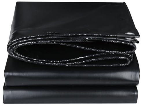 Lona Piscina 3x6m, Toldo Impermeable Reforzado 550g/m², Lona Gruesa Impermeable Exterior PVC con Ojales de Aluminio y Esquinas Reforzadas, para Leña, Muebles, Jardín