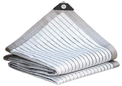 Outdoor Sun Shade Sail Strip Awning Fabric for Garden Patio Pergola Beige 0.8x9m Easy Installation and UV Protection