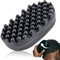 Haarbürste, lockiges Haarbürste, Gummi Haarbürste, Dreadlock -Twist -Styler -Pinsel Waschbares Afro Haarschwamm Afro -Schläger für schmutzig geflochtene lockige Haare, Sponge für Haare