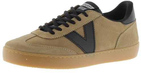 victoria Low-Top Unisex Berlin Ciclista Leder-Effekt & Spaltleder-Zehe & Karamellsohle 1126219 für Erwachsene