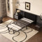 DEWINNER - Sommier 90x190 cm | Sommier à Lattes pour Adulte | Stabilité Optimale | Ergonomique | 6 Pieds Durable | Lattes Larges 150mm | Montage Simple et Rapide