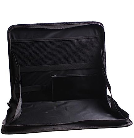 DINHEAROM Da Auto Portatile per Laptop e Notebook Supporto per Computer Vassoio per Alimenti Pieghevole in Materiale Resistente e Durevole per Viaggi e Pranzi