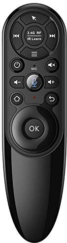Telecomando Q9 Ricerca vocale retroilluminata Air Mouse wireless Apprendimento a infrarossi Giroscopio 2.4G for Android TV Box Smart