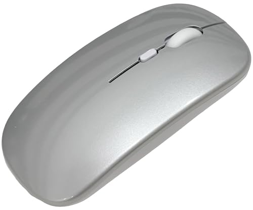 OPAX51 Souris optique sans fil avec mini récepteur USB 2,4 GHz pour ordinateur portable, ordinateur portable, ordinateur portable, notebook silencieux, 3 niveaux dpi, ergonomique et légère 51CH058