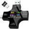 USB C Tester, IPS Color Screen Type-C Power Meter, Voltage Current Detector, Perfect For PD3.0, QC3.0, USB A/C, DC 3.3-32V 0-5.1A Charging Analysis, Ideal For Diagnosing Charging